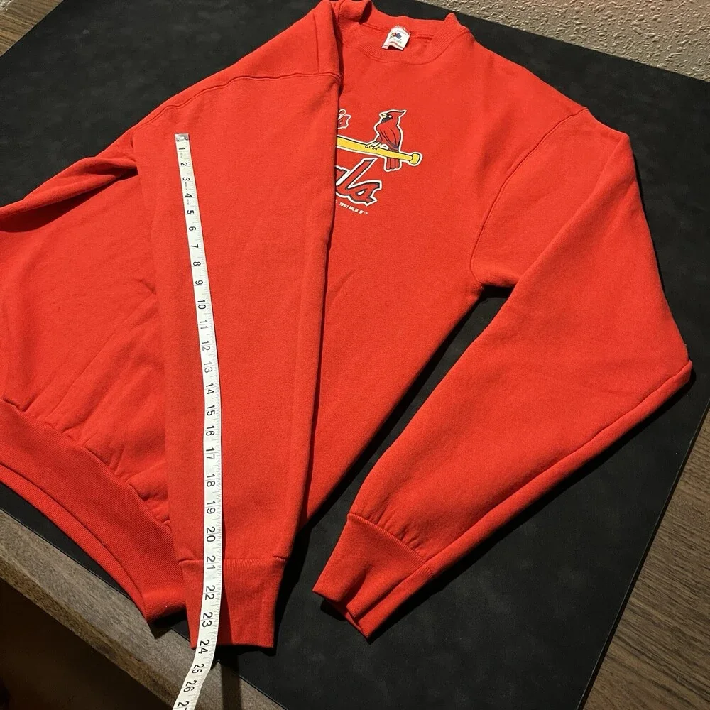 Vintage St Louis Cardinals Sweatshirt 1980s MLB World Series Champion Pullover